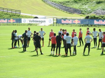 RB Leipzig trainierte im Trainingslager auch unter Ausschluss der Öffentlichkeit. Foto: Andreas Gebert RB Leipzig trainierte im Trainingslager auch unter Ausschluss der Öffentlichkeit. Foto: Andreas Gebert