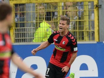 Freiburgs Florian Niederlechner traf in einem Testspiel gegen Feyenoord Rotterdam. Foto: Patrick Seeger