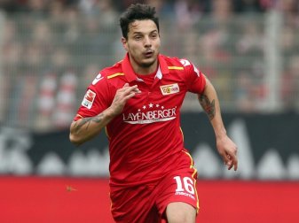 Hosiner erzielte beim 2:1 Sieg den Siegtreffer für Union Hosiner erzielte beim 2:1 Sieg den Siegtreffer für Union