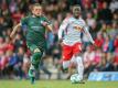 Naby Keita (r.) im Testspiel gegen Konyaspor