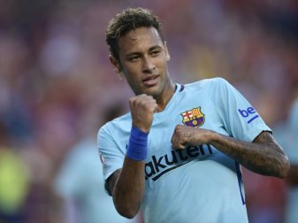 Grund zum Feiern: Neymar zeigt sich in bestechender Form Grund zum Feiern: Neymar zeigt sich in bestechender Form