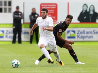 Antalyaspors Moestafa El Kabir (l) erzielte das 1:1 gegen Bayer Leverkusen. Foto: Tim Rehbein Antalyaspors Moestafa El Kabir (l) erzielte das 1:1 gegen Bayer Leverkusen. Foto: Tim Rehbein