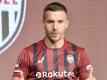 Lukas Podolski will seinem neuen Team Vissel Kobe einen Schub verleihen. Foto: Kyodo