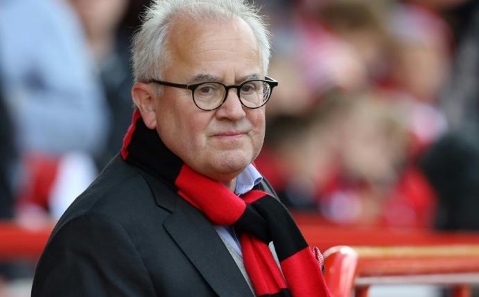 Präsident Fritz Keller freut sich auf das neue Stadion