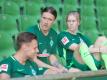 Max Kruse bleibt wohl bei Werder Bremen. Foto: Jörg Sarbach