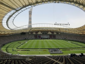 Die WM 2022 in Katar wird erneut von Kritik begleitet Die WM 2022 in Katar wird erneut von Kritik begleitet