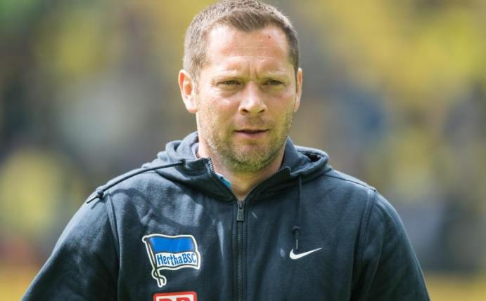 Trainer Pal Dardei hat mit Hertha BSC ambitionierte Ziele. Foto: Maja Hitij