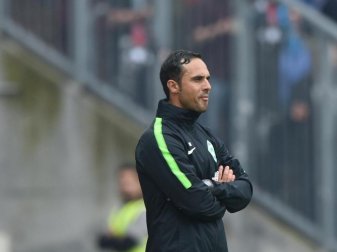 Die Mannschaft von Trainer Alexander Nouri verlor das letzte Testspiel der Vorbereitung mit 1:2. Foto: Christophe Gateau Die Mannschaft von Trainer Alexander Nouri verlor das letzte Testspiel der Vorbereitung mit 1:2. Foto: Christophe Gateau