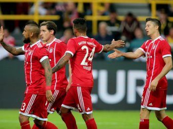 Der FC Bayern setzte sich im Elfmeterschießen durch Der FC Bayern setzte sich im Elfmeterschießen durch