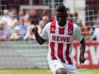 Verletzte sich bei der Kölner Generalprobe und fehlt vermutlich im DFB-Pokal: FC-Neuzugang Jhon Cordoba. Foto: Federico Gambarini Verletzte sich bei der Kölner Generalprobe und fehlt vermutlich im DFB-Pokal: FC-Neuzugang Jhon Cordoba. Foto: Federico Gambarini