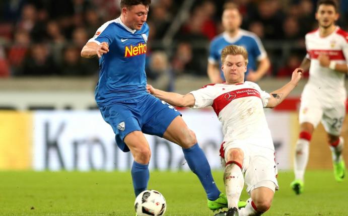 Jean Zimmer (r.) wechselt auf Leihbasis nach Düsseldorf