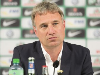 Ist mit der Arbeit von Werder-Geschäftsführer Baumann sehr zufrieden: Aufsichtsratsboss Marco Bode. Foto: Jörg Sarbach Ist mit der Arbeit von Werder-Geschäftsführer Baumann sehr zufrieden: Aufsichtsratsboss Marco Bode. Foto: Jörg Sarbach