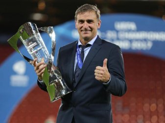 Soll die deutsche U21 zum nächsten EM-Titel führen: DFB-Coach Stefan Kuntz. Foto: Jan Woita