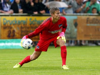 Hertha-Torwart Klinsmann fällt mehrere Wochen aus Hertha-Torwart Klinsmann fällt mehrere Wochen aus