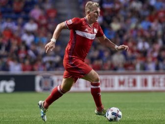 Bastian Schweinsteiger verliert mit Chicago Fire auswärts. Foto: Robin Alam