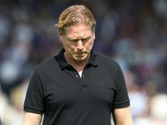 Riesenenttäuschung für Markus Gisdol und seinen HSV Riesenenttäuschung für Markus Gisdol und seinen HSV