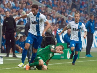 Magdeburg gelingt die Pokal-Sensation gegen Augsburg. Foto: Klaus-Dietmar Gabbert Magdeburg gelingt die Pokal-Sensation gegen Augsburg. Foto: Klaus-Dietmar Gabbert