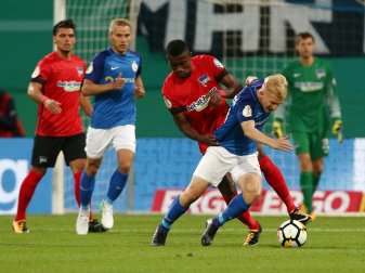 DFB-Pokal: Hertha BSC gewinnt 2:0 bei Hansa Rostock DFB-Pokal: Hertha BSC gewinnt 2:0 bei Hansa Rostock