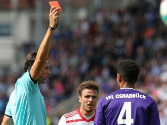 Marcel Appiah muss zwei Pokalspiele zuschauen Marcel Appiah muss zwei Pokalspiele zuschauen