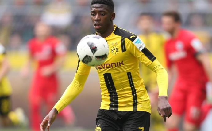 BVB-Star Ousmane Dembélé möchte gerne zum FC Barcelona wechseln. Foto: Ina Fassbender