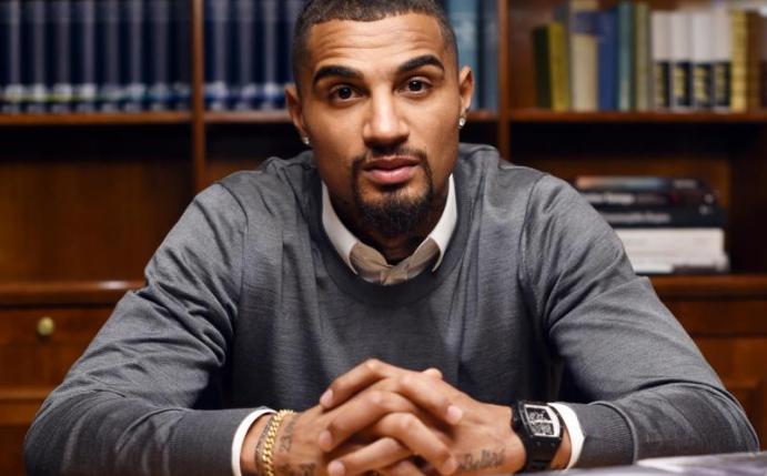 Der Fußballer Kevin-Prince Boateng löste seinen Vertrag bei UD Las Palmas auf und steht vor einem Wechsel nach Frankfurt. Foto: Jens Kalaene