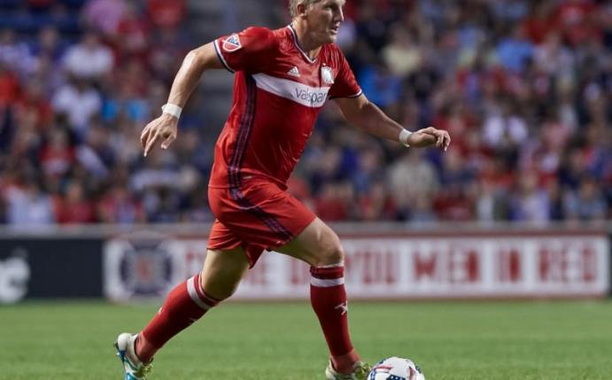 Bastian Schweinsteiger verlor mit Chicago Fire. Foto: Robin Alam