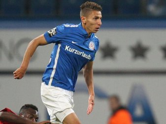 Soufian Benyamina trifft doppelt für Hansa Rostock Soufian Benyamina trifft doppelt für Hansa Rostock