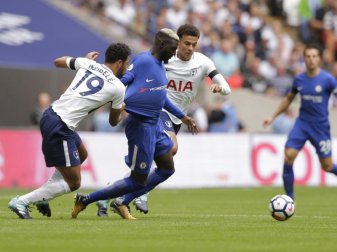 Meister Chelsea setzte sich mit 2:1 bei Vize-Meister Tottenham Hotspur durch. Foto: Alastair Grant Meister Chelsea setzte sich mit 2:1 bei Vize-Meister Tottenham Hotspur durch. Foto: Alastair Grant