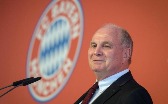 Möchte den Modus im DFB-Pokal nicht weiter justiert sehen: Bayern-Präsident Uli Hoeneß. Foto: Matthias Balk