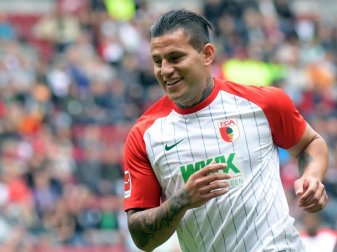 Von Gladbach nach Augsburg und zurück: Stürmer Raúl Bobadilla. Foto: Stefan Puchner Von Gladbach nach Augsburg und zurück: Stürmer Raúl Bobadilla. Foto: Stefan Puchner