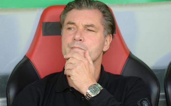 Michael Zorc widerspricht Berichten über eine Fristsetzung an den FC Barcelona für einen Transfer von Dembélé. Foto: Patrick Seeger