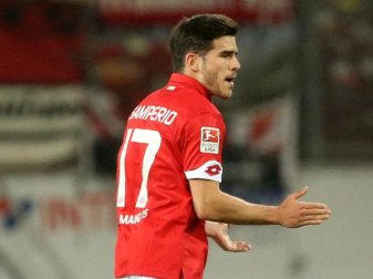 Der Mainzer Jairo Samperio wechselt nun doch nicht zu Hannover 96. Foto: Thomas Frey Der Mainzer Jairo Samperio wechselt nun doch nicht zu Hannover 96. Foto: Thomas Frey