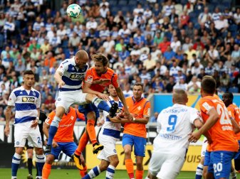 Der SV Darmstadt besiegte Aufsteiger Duisburg mit 2:1 Der SV Darmstadt besiegte Aufsteiger Duisburg mit 2:1