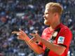 Wird Bayer Leverkusen einige Wochen fehlen: Joel Pohjanpalo. Foto: Soeren Stache