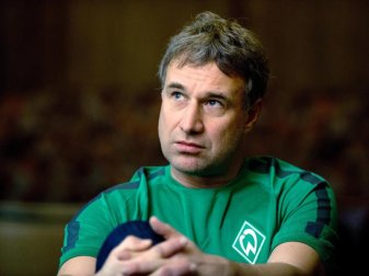 Hat einem Wechsel von Max Kruse einen Riegel vorgeschoben: Werder-Boss Marco Bode. Foto: Soeren Stache Hat einem Wechsel von Max Kruse einen Riegel vorgeschoben: Werder-Boss Marco Bode. Foto: Soeren Stache