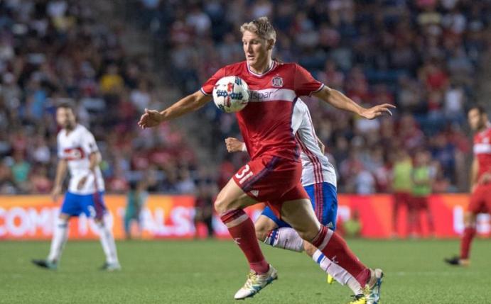 Musste mit Chicago Fire eine weitere Pleite einstecken: Weltmeister Bastian Schweinsteiger. Foto: Robin Alam