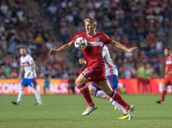 Musste mit Chicago Fire eine weitere Pleite einstecken: Weltmeister Bastian Schweinsteiger. Foto: Robin Alam Musste mit Chicago Fire eine weitere Pleite einstecken: Weltmeister Bastian Schweinsteiger. Foto: Robin Alam
