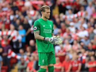 Durfte gegen den FC Arsenal wieder von Beginn an ran: Liverpools deutscher Torhüter Loris Karius. Foto: Peter Byrne Durfte gegen den FC Arsenal wieder von Beginn an ran: Liverpools deutscher Torhüter Loris Karius. Foto: Peter Byrne