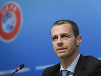 Aleksander Ceferin ist eine EM in 13 Ländern genug. Foto: Martial Trezzini/KEYSTONE Aleksander Ceferin ist eine EM in 13 Ländern genug. Foto: Martial Trezzini/KEYSTONE