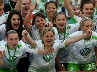 Die Wolfsburger Titelverteidigerinnen treffen auf Union Die Wolfsburger Titelverteidigerinnen treffen auf Union