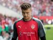 Mitchell Langerak ist beim VfB nur noch Ersatztorwart. Foto: Thomas Eisenhuth