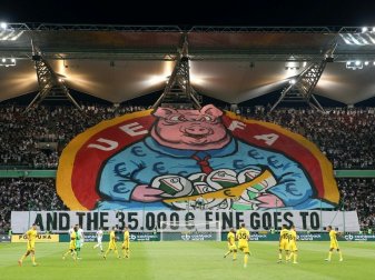 UEFA verurteilt Legia Warschau wegen Choreographie