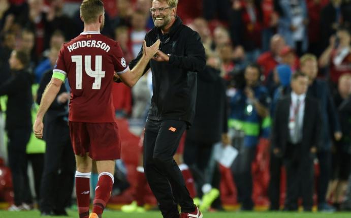 Freuen sich auf Naby Keita: Henderson (l.) und Klopp