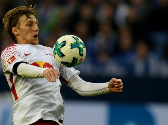 Emil Forsberg spielt bei RB Leipzig im Sturm