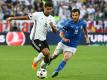 Kniebeschwerden bei Sami Khedira (links)