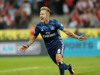 Lewis Holtby traf beim 7:0 Testspielerfolg des HSV Lewis Holtby traf beim 7:0 Testspielerfolg des HSV
