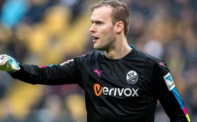 Wechselt vom SV Sandhausen zum FC Ingolstadt: Torhüter Marco Knaller. Foto: Thomas Eisenhuth
