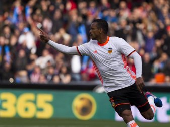 Steht kurz vor einem Wechsel zu Lazio Rom: Nani vom FC Valencia jubelt. Foto: Jose Miguel Fernandez De Velasco Steht kurz vor einem Wechsel zu Lazio Rom: Nani vom FC Valencia jubelt. Foto: Jose Miguel Fernandez De Velasco