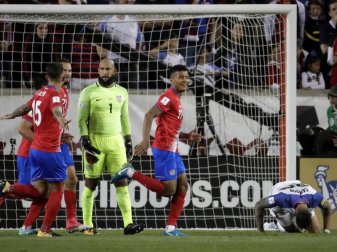 Costa Ricas Marcos Ureña erzielte beide Tore gegen die USA. Foto: Julio Cortez Costa Ricas Marcos Ureña erzielte beide Tore gegen die USA. Foto: Julio Cortez