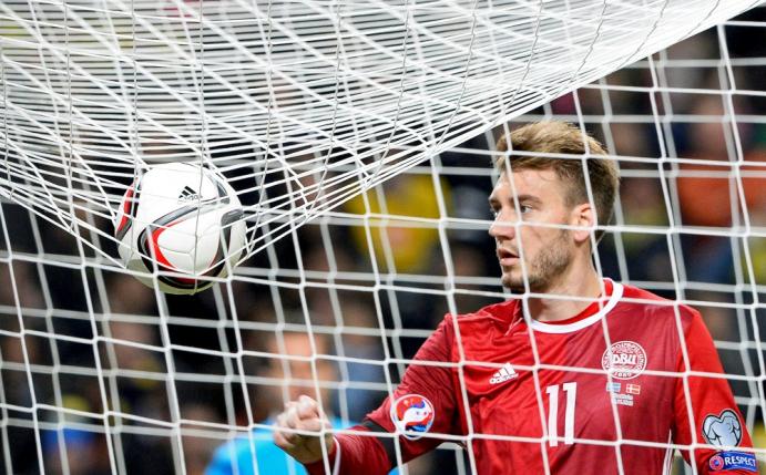 Gefeiertes Comeback im Nationalteam für Nicklas Bendtner